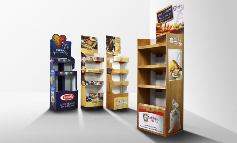 Cardboard display stand