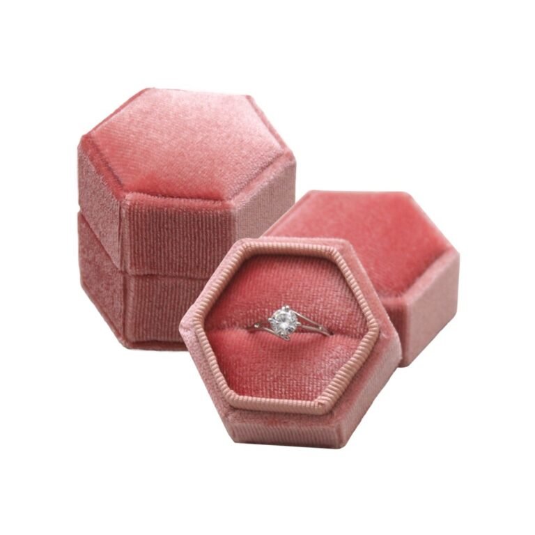 hexagonal jewelry box