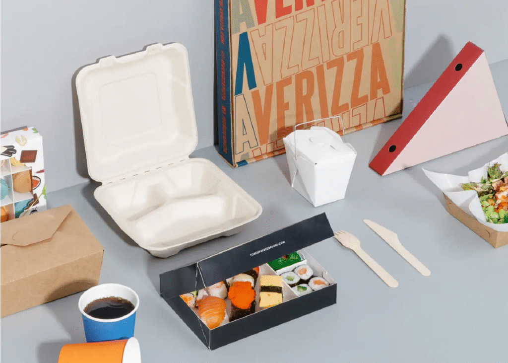 Food box packaging