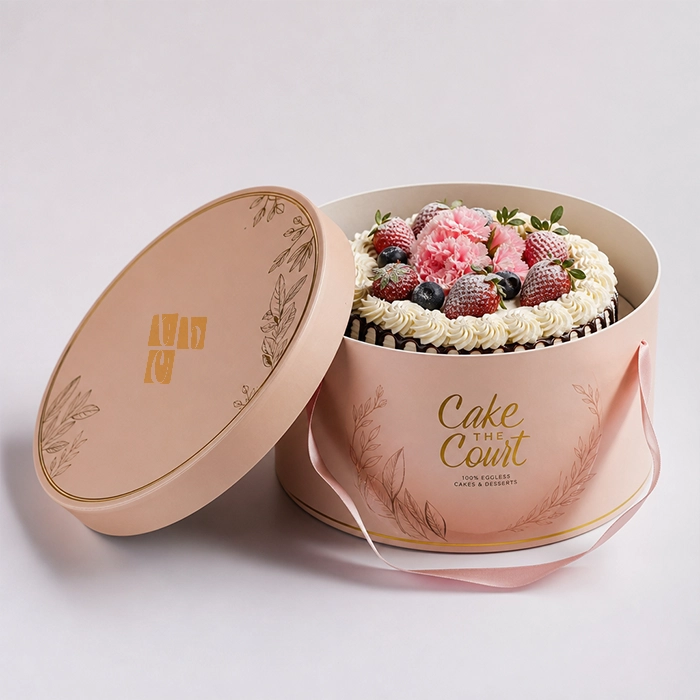 Custom Round Cake Boxes